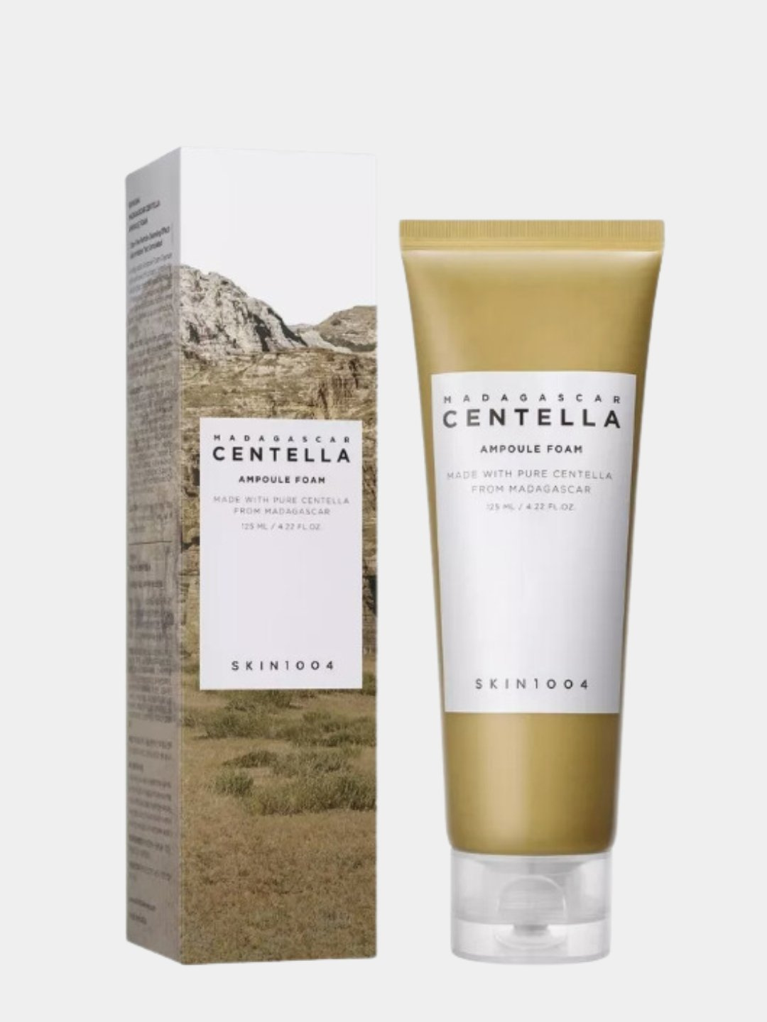 Пена для умывания с центеллой, skin1004 Madagaskar Centella Ampoule, 125 мл — фото 1
