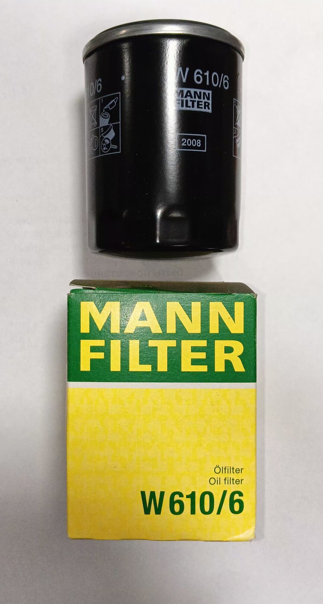 Фильтр маслянный двигателя MANN-FILTER - фото №17