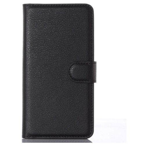 фото Чехол-книжка mypads для zte blade x3/ zte blade d2 из качественной импортной искусственной кожи с подставкой застежкой и визитницей черный