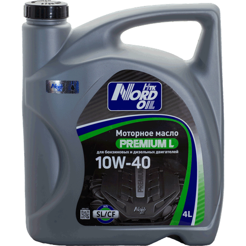 Моторное масло NORD OIL Premium L 10W-40 SL/CF 4л