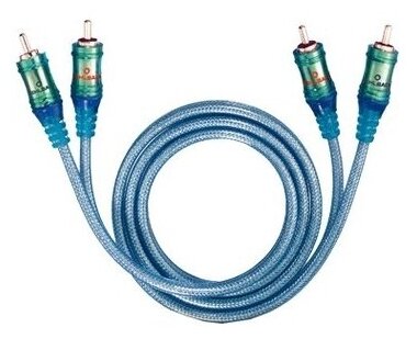 фото Кабели межблочные аудио Oehlbach Master Connect Ice blue RCA 5,0 m (92025)