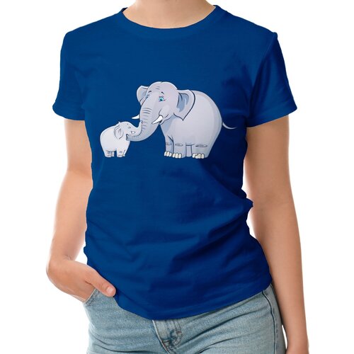 фото Футболка roly, размер l, синий