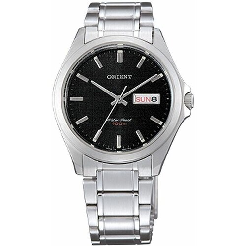 фото Часы японские наручные мужские кварцевые на браслете orient fug0q004b6