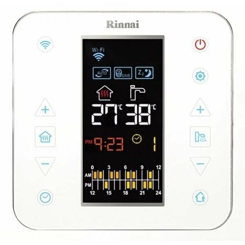 Пульт управления Rinnai Smart WI-FI WF-100 White-RU пульт управления rinnai smart wifi u 200