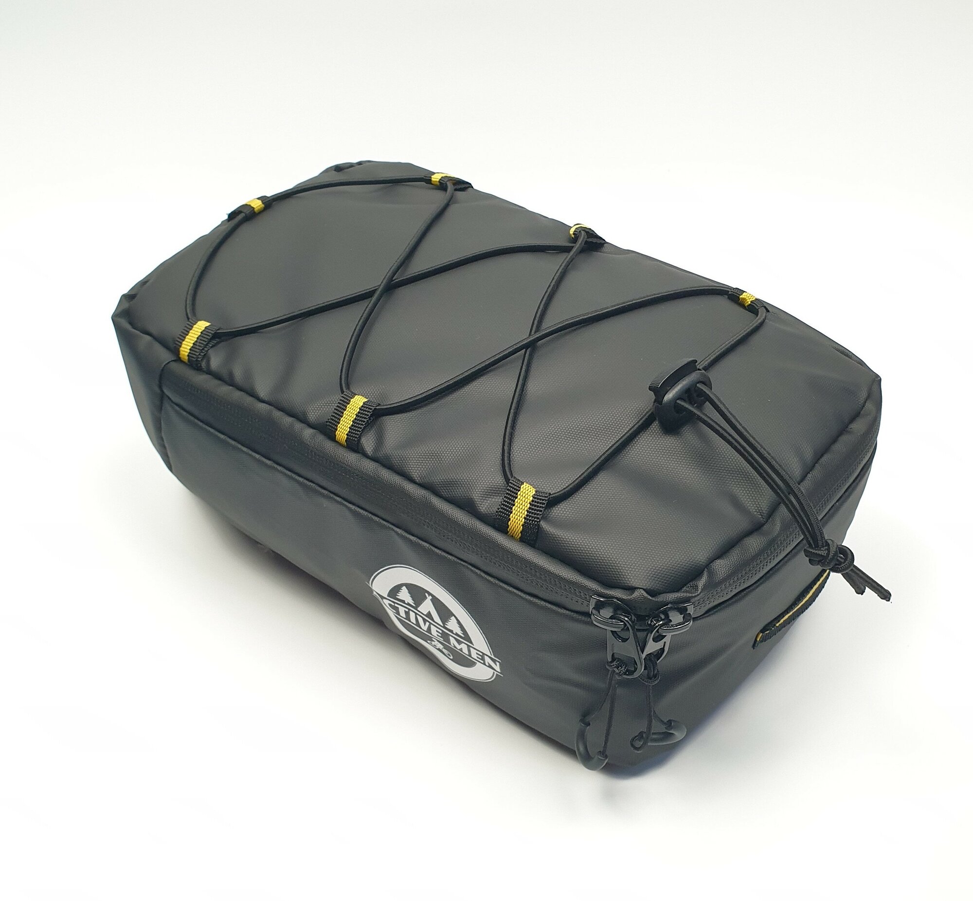 Велосумка на багажник, р-р 29х17х12 см, цвет черный