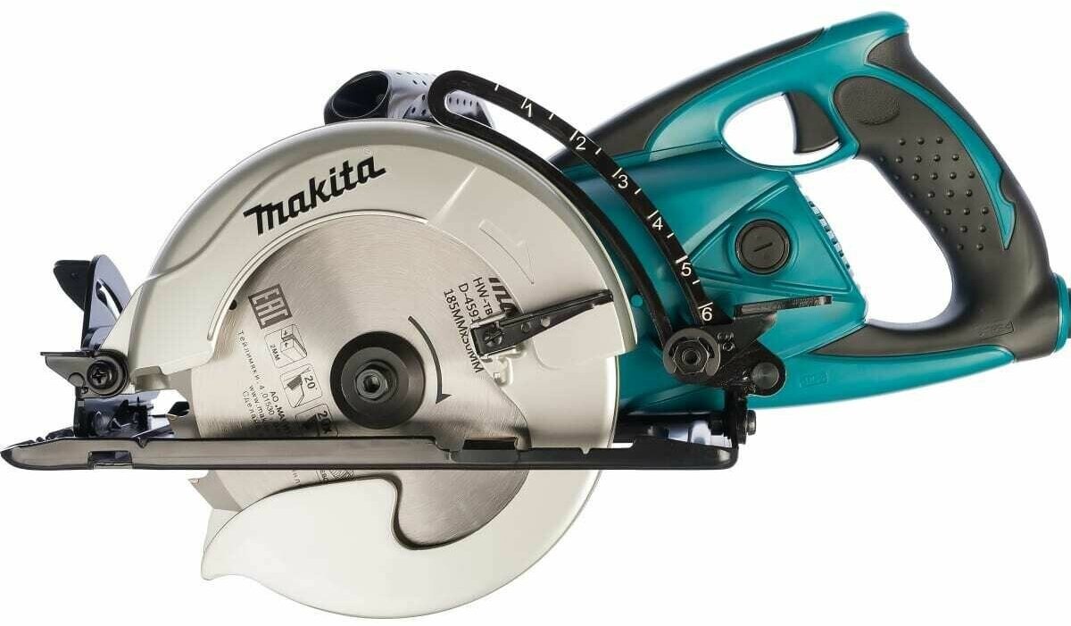 Гипоидная дисковая циркулярная пила Makita 185 мм, 5477NB