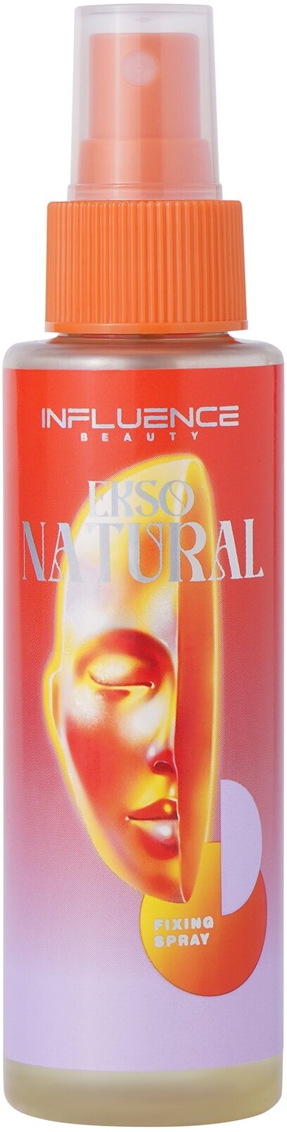 Фиксатор макияжа в спрее Influence Beauty Ekso Natural Fixing Spray SPF 30 /110 мл/гр.