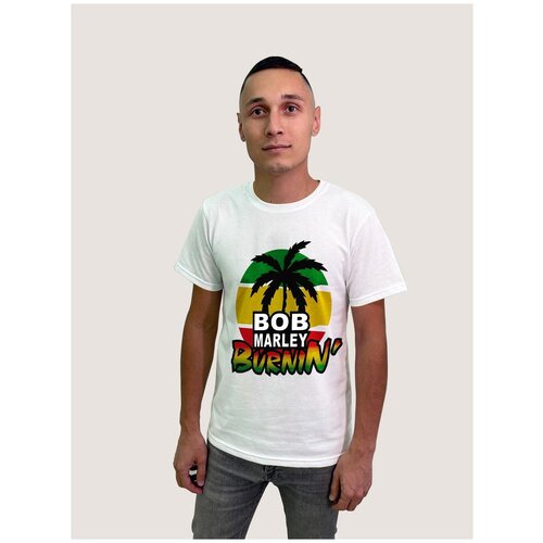 фото Футболка, размер m, белый будь на стиле