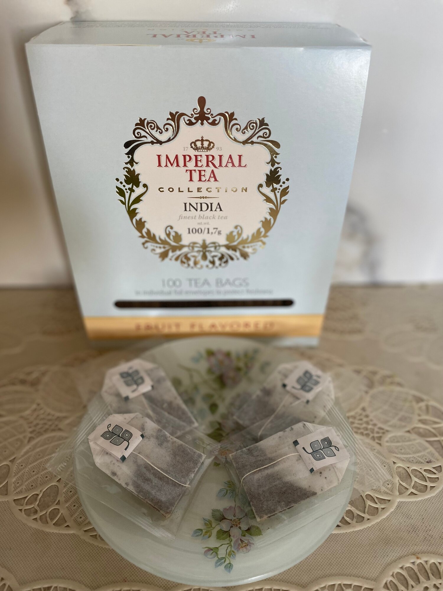 Чай черный Императорский чай Collection India Fruit flavored в пакетиках, 100 пак. - фотография № 3