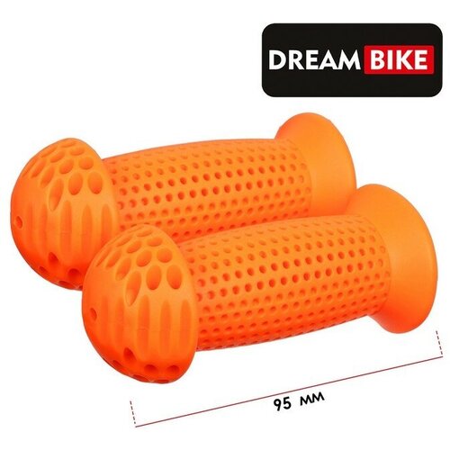 фото Dream bike грипсы dream bike, 95 мм, цвет оранжевый
