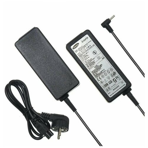 Зарядка /Блок питания / сетевой адаптер / для ноутбуков Samsung 19V 2.1A / штекер 3.0x1.1 мм