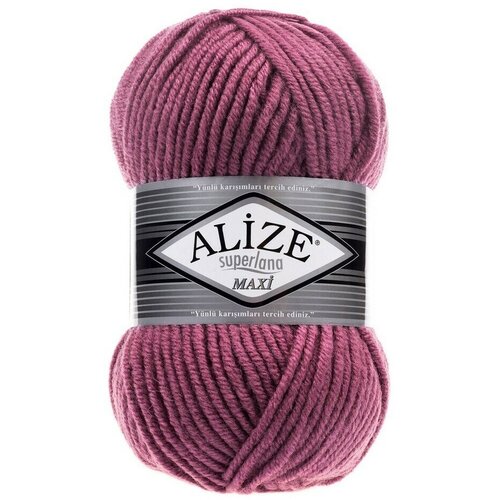 Пряжа ALIZE Superlana Maxi 75% акрил, 25% шерсть 100 м /100 гр (440) - 1 шт