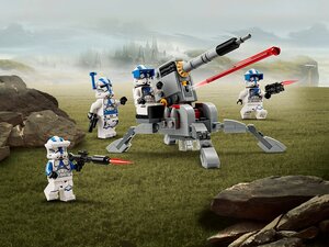 Конструктор LEGO Star Wars 75345 Боевой набор 501st Clone Troopers, 119 дет.