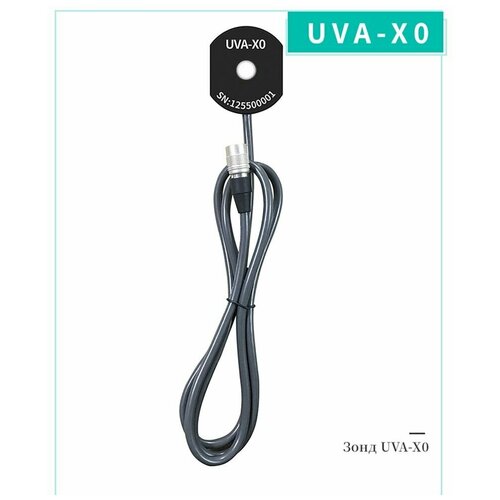 Измерение интенсивности ультрафиолетового излучения ртутной лампы высокого давления Линшан LS125+UVA-X0