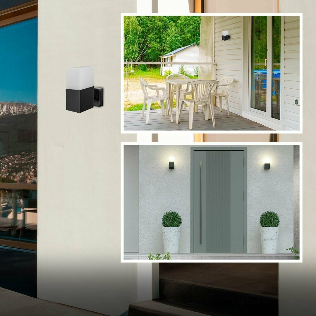 Светильник садово-парковый настенный Е27 15W Apeyron Electrics - фото №7