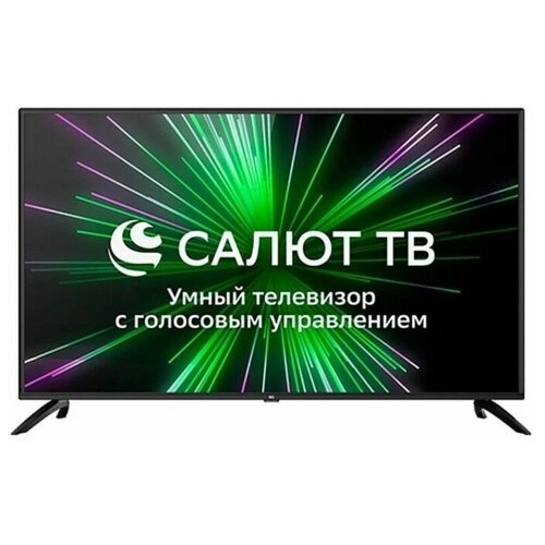Телевизор BQ 55SU02B 55 3840x2160 DVB-T2SS2 HDMI 3 USB 2 SmartTV чёрный 4070600₽