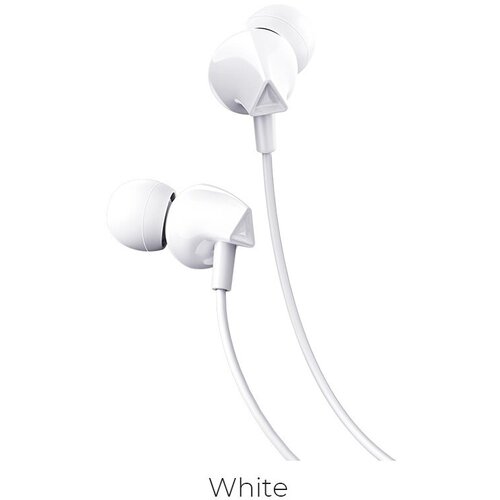 Гарнитура внутриканальная HOCO M60 Perfect Jack 35mm 12 м белый 370₽