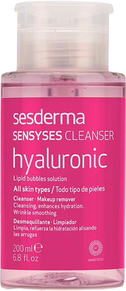 Лосьон липосомальный увлажняющий для снятия макияжа / SENSYSES CLEANSER Hyaluronic 200 мл