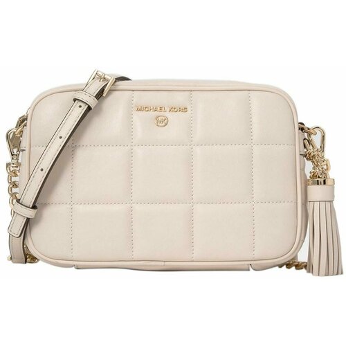 Женская кожаная сумка Michael Kors 32H1LT9C6L-LT-CREAM