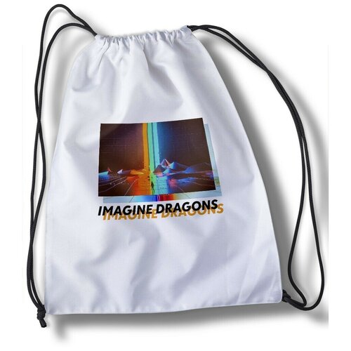 значки imagine dragons Мешок для сменной обуви Imagine Dragons - 20253