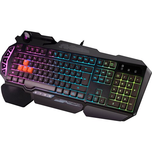 Клавиатура A4Tech Bloody B314 черный USB Multimedia for gamer LED подставка для запястий 494900₽