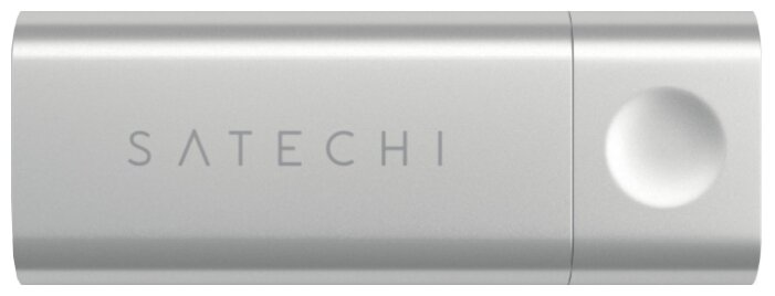 Кардридер Satechi Aluminum Type-C Micro/SD Card Reader