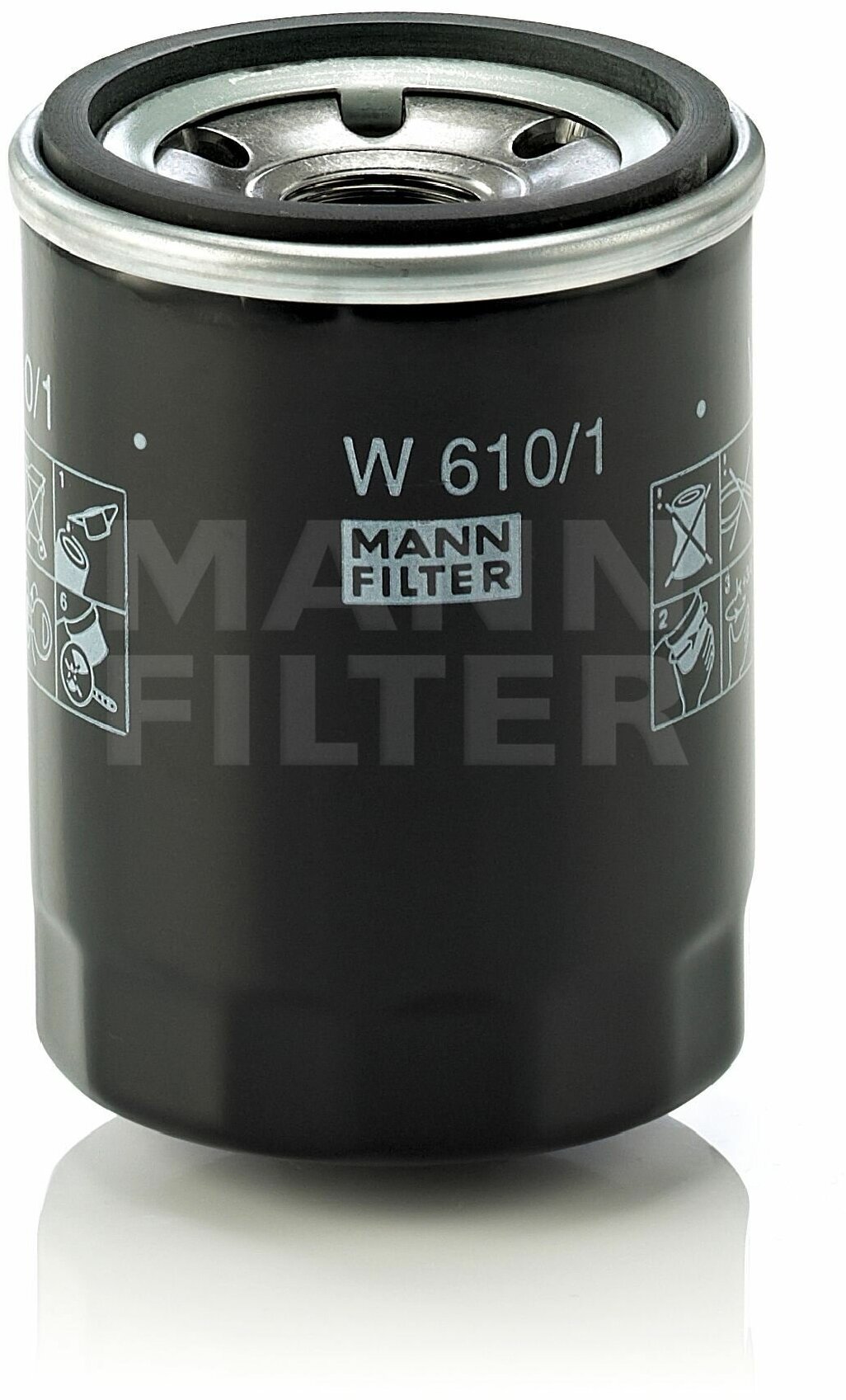 Фильтр масляный MANN-FILTER W 610/1 (W6101)