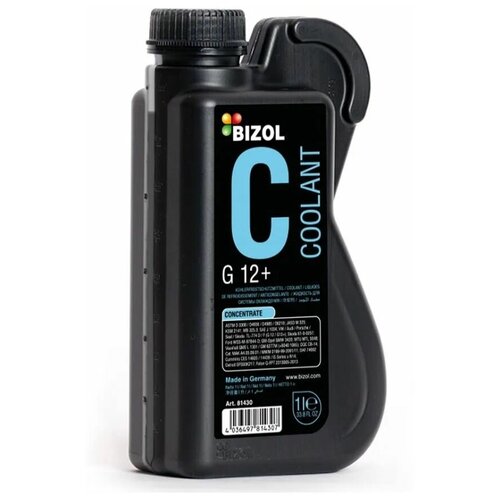 Антифриз BIZOL Coolant G12+ 1 л