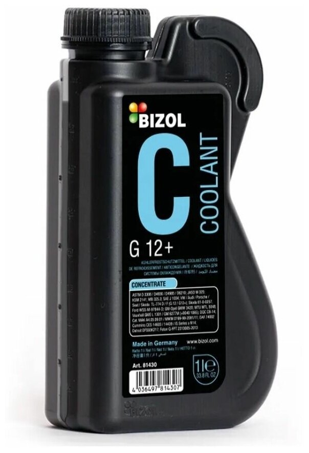 Антифриз Bizol Coolant G12+ 1 л