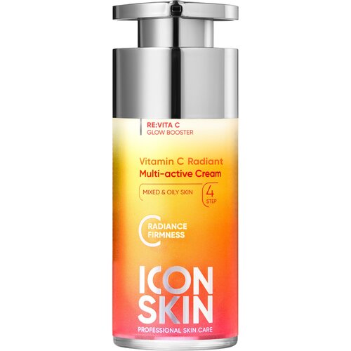 icon skin vitamin c radiant multi active cream Мультиактивный крем для лица с витамином С Icon Skin Vitamin C Radiant Multi-Active Cream /30 мл/гр.