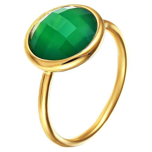 фото Element47 кольцо из серебра 925 пробы с агатом zsj-r554_ko_zag_001_yg, размер 17.25