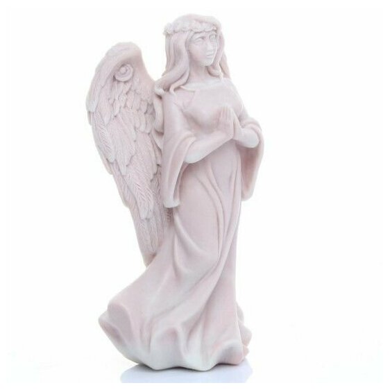 фото Статуэтка авторская "Ангел Хранитель" из Мраморной Крошки. Ручная работа