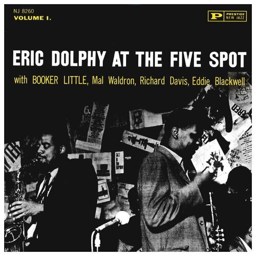 Виниловые пластинки, Prestige, ERIC DOLPHY - At The Five Spot (LP)