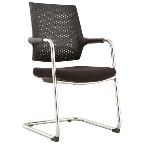 фото Конференц-кресло norden chairs стайл 2 cf, обивка: пластик, цвет: ткань черная/пластик черный