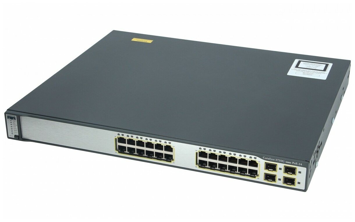 Коммутатор CISCO WS-C3750G-24PS-S