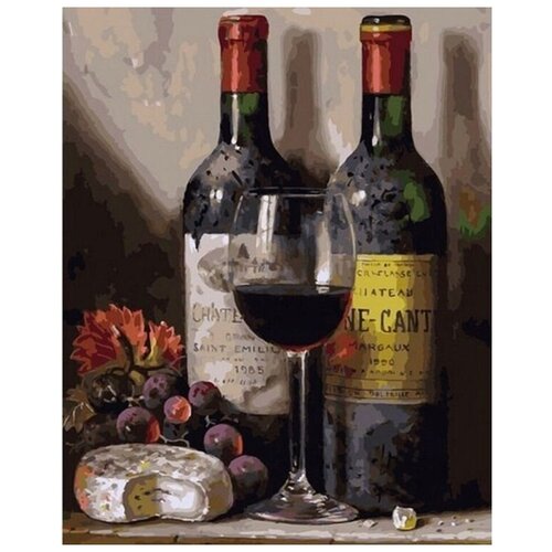 Алмазная мозаика Colibri Винный натюрморт 40х50 см набор для вышивания винный натюрморт 40х50 см