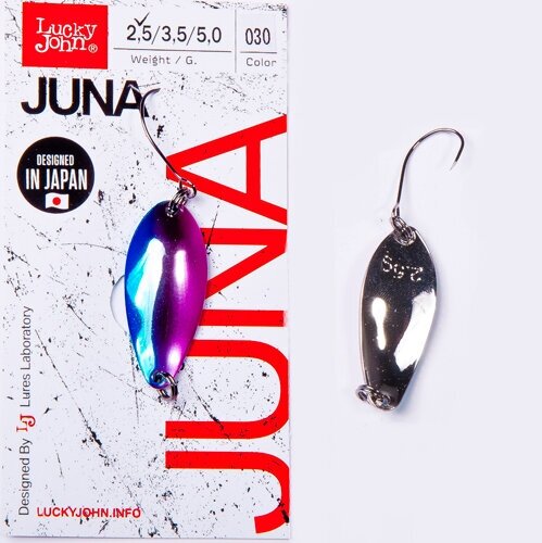 Блесна колеблющаяся Lucky John Juna 030 39 мм 5 г