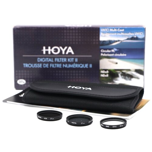 Набор светофильтров Hoya DIGITAL FILTER KIT: 37mm UV HMC MULTI, PL-CIR, NDX8