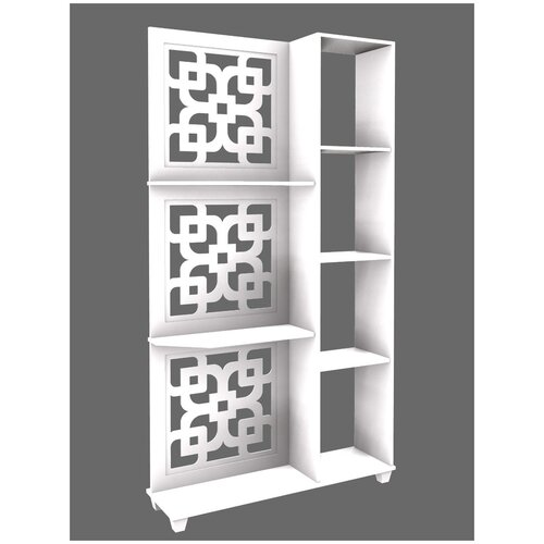 Стеллаж перегородка для зонирования комнаты