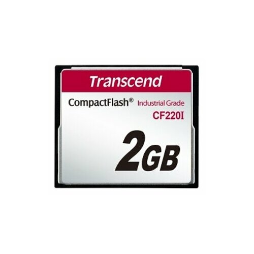 Карта памяти Transcend Compact Flash 2 ГБ, R/W 56/44 МБ/с