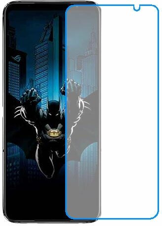 Asus ROG Phone 6 Batman Edition защитный экран из нано стекла 9H одна штука скрин Мобайл