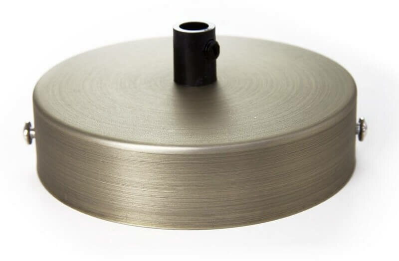 фото Потолочная база, круглая на 1, бронза, 090-100 Sun Lumen