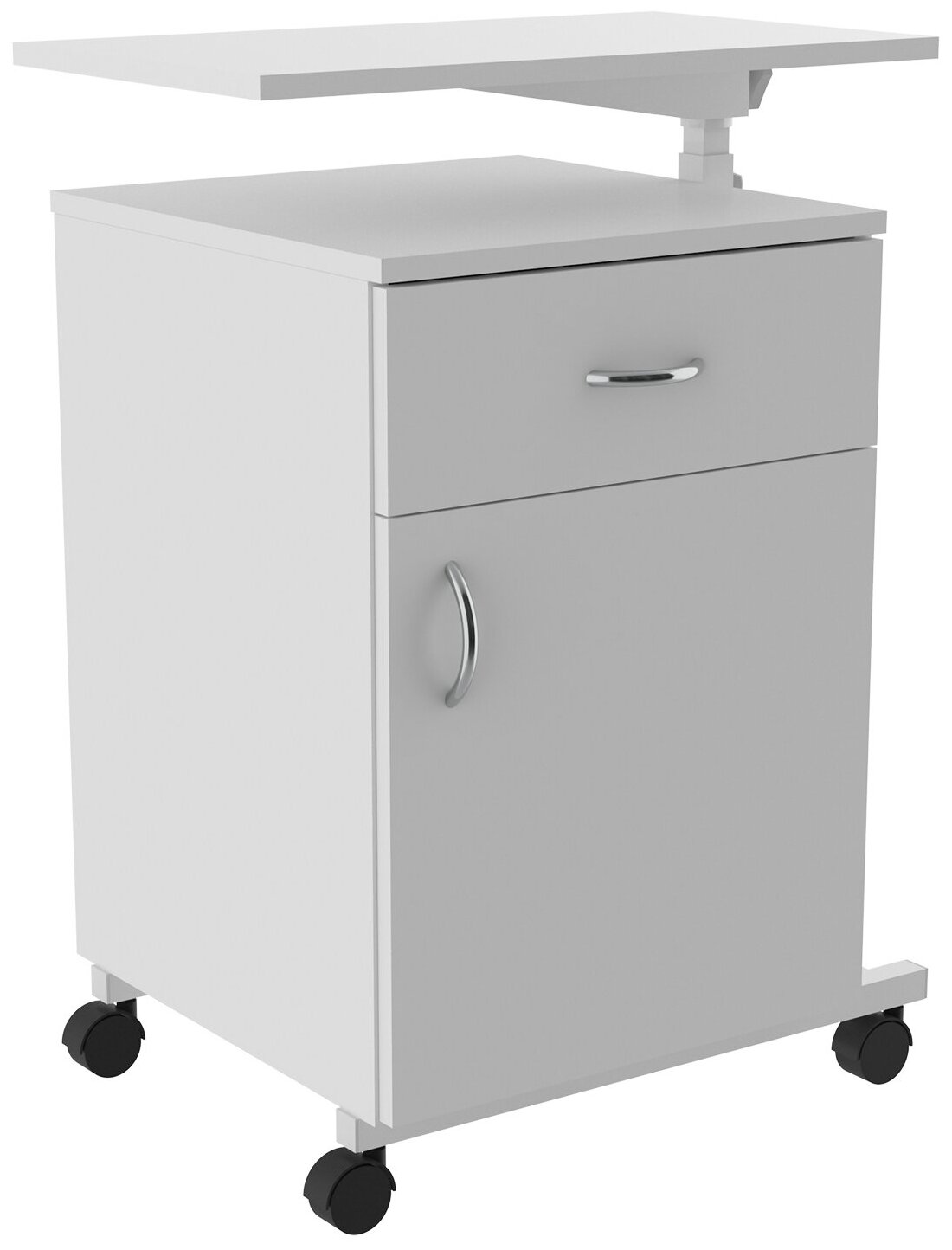 Тумба подкатная универсальная с выдвижными ящиками /тумба прикроватная ...