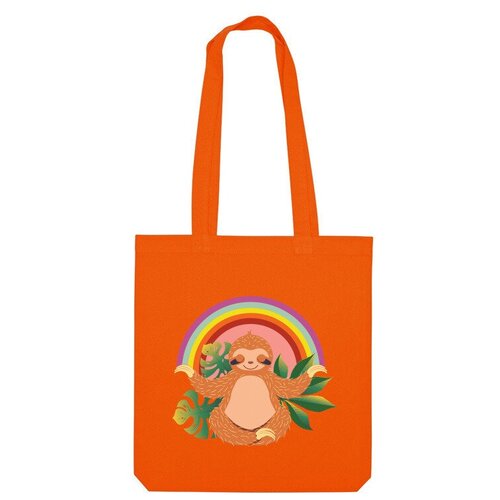 фото Сумка «медитирующий ленивец» (голубой) us basic