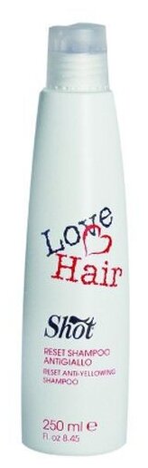 Shot шампунь Chic Therapy Love Hair против желтизны волос, 250 мл