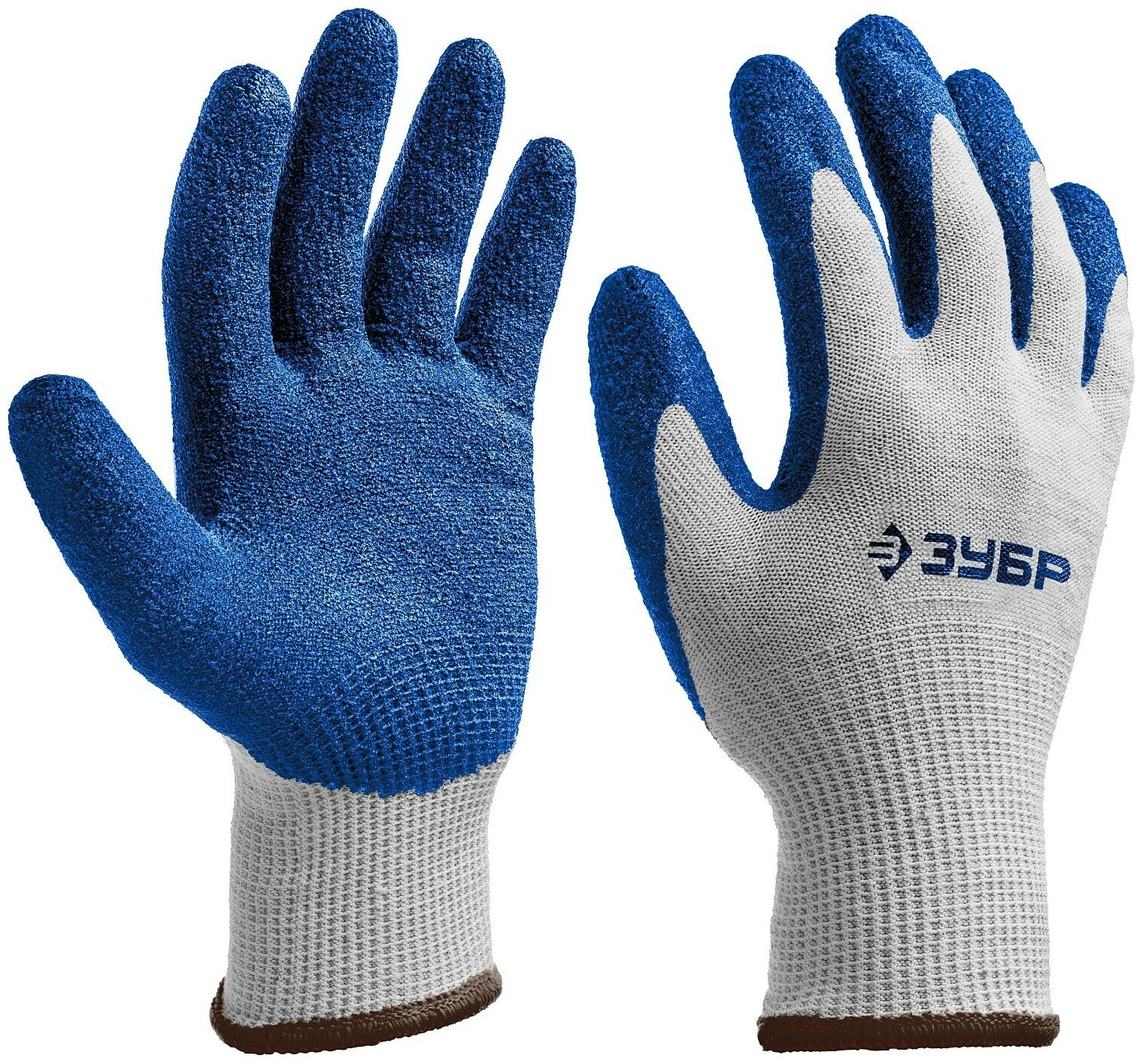 ЗУБР захват, размер S-M, перчатки с одинарным текстурированным нитриловым обливом