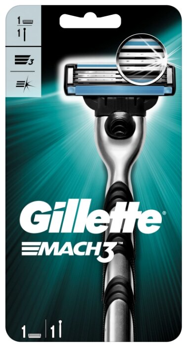 Бритвенный станок Gillette Mach3