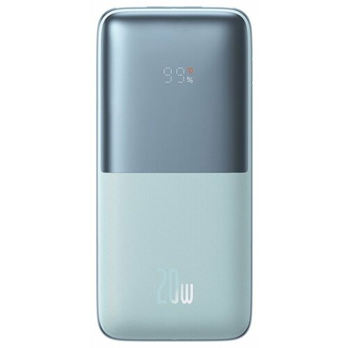 Внешний аккумулятор Baseus Bipow Pro Digital Display Fast Charge Power Bank 10000mAh 20W Blue PPBD040103 339500₽