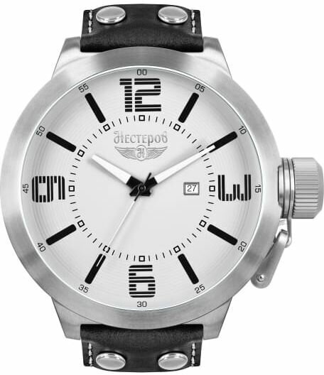 Наручные часы Нестеров Наручные часы Нестеров H0943C02-05A, серебряный, белый