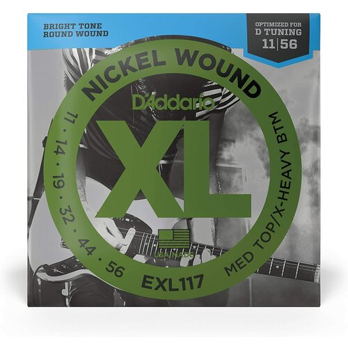 D'Addario Струны D'Addario Nickel Wound 11-56 (EXL117XL)